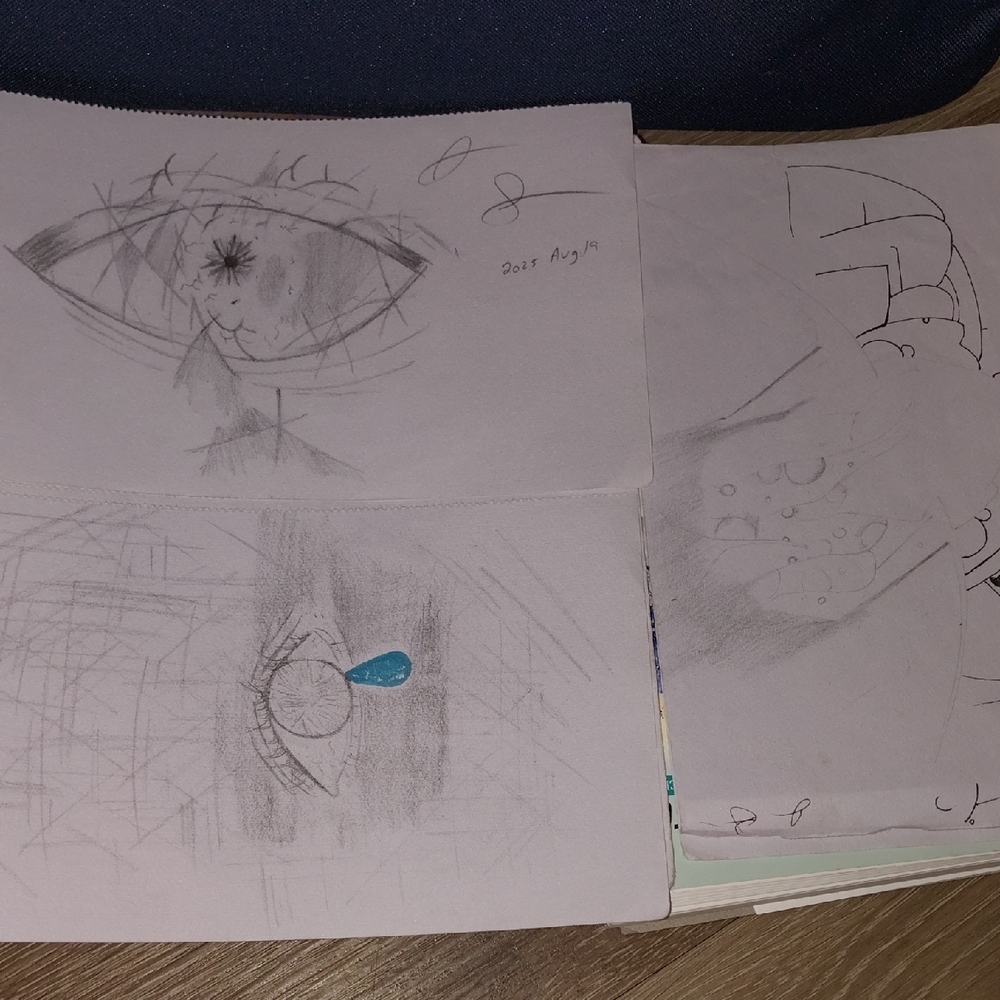 Artistic Pencil Sketch Collection